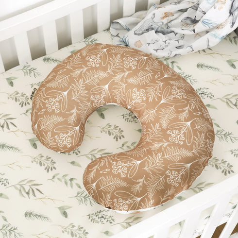 GRSSDER Nursing Pillow Cover Stretchy Minky Removable Nursing Covers for Breastfeeding Pillows, Ultra Soft Comfortable