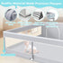 50x50 Inch Fshibila Baby Playpen, Baby Playard for Babies and Toddlers, Play Pens for Indoor & Outdoor, Sturdy Safety