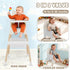 Zenvory 3 1 Baby High Chair in High Chairs for Babies and Toddlers Bear Toddler Chair Adjustable Height Highchair