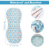 YSSPPOY 4 Packs 4-Layer Peanut Changing Pad Cover, Thickened Changing Pad Liner Waterproof Absorbent Non-Slip Reusable