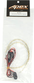 Apex RC Products Red & White LED Head & Tail Light Set for RC Car/Truck #9019RW