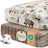 Pobibaby - 2 Pack Premium Fitted Baby Boy Crib Sheets for Standard