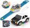 Mini Remote Control Car Watch Toy with LED Lights, 2.4G RC Cars USB Charging Hand Controlled Watch for Kids