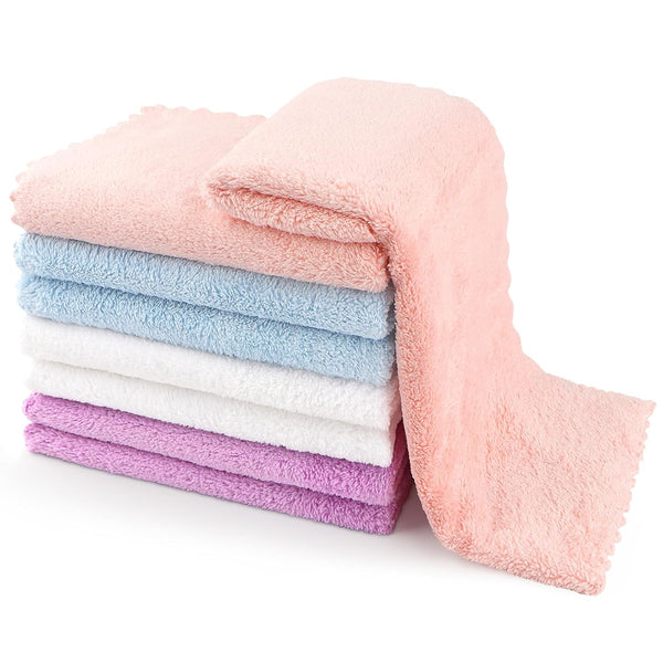 Orighty Burp Cloths for Baby - Super Soft & Highly Absorbent Coral
