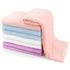 Orighty Burp Cloths for Baby - Super Soft & Highly Absorbent Coral