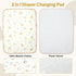 Muslin Diaper Changing Mat, Waterproof Changing Pad for Baby, Leakproof Quick Drying Pads, Portable Diaper Change