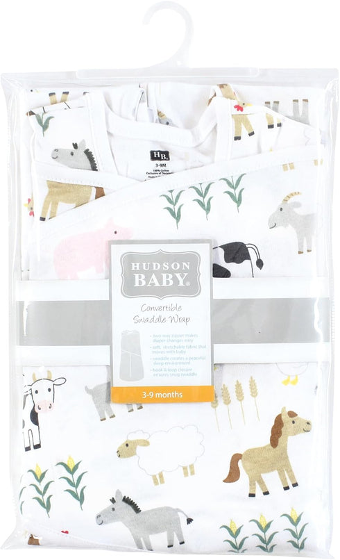 Convertible Swaddle Sleep Sack for Babies - Hudson Baby
