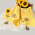 Washcloths,%100 Set, Set 2 Milk&Moo Baby Towels and Cotton Hand and Wash Cloths Towel Ultra Soft, Quick Dry, Absorbent