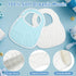 24 8 Yahenda Pcs Muslin Baby Bibs Bandana Drool Bibs for Unisex Boys Girls Soft Cotton Drooling Absorbent