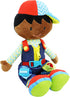 June Garden 15.5" Dressy Friends Isaiah, Educational Stuffed Plush Doll for Kids and Toddlers 2 Years+