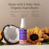 2 oz Lansinoh Organic Pumping Spray Lanolin-Free Flange Lubricant, Breast Pump Spray | Hypoallergenic, Vegan