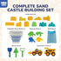 22 4-8 Summer, TOY Life Pcs Dinosaur Beach Toys for Kids Ages Collapsible Sand Toys with Construction Cars Silicone
