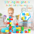 Magnetic Blocks - 1.34 inch Large Magnetic Building Blocks, 3D Cubes for Toddlers, Educational Construction Kit