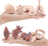 Mini Human Organ Set, 8 Piece 3D Human Anatomy Model for Kids, Mini Body Parts Sets, Anatomy and Physiology Study Tools