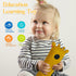 Soft Silicone Musical Teething Toys for Toddlers - Baby Remote Control Shape Molar Teether Gift