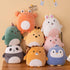 Grafingy 16 Inch Crab Stuffed Animal Plush Pillow, Kawaii Plushies Toy Throw Pillow for Room Decor, Kids Birthday