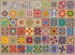 Cobble Hill 1000 Piece Puzzle - 50 States Quilt Blocks with Sample Poster Included