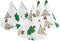 Washable Cotton Pee-Pee Teepees, 5 Pack, Shield Baby Boys During Diaper Changes, Fun Gift Packaging