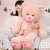 MorisMos Giant Teddy Bear Stuffed Animal - Life Size 36in Large Cuddly Soft Teddy Bear for Baby Shower