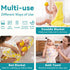 2 Pack 29x 29) Baby Hooded Towel,Viscose for Bamboo Baby Bath Towels Soft for Newborn, Baby Girls Shower Gifts, Bath