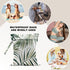 DHKG 12x10 Inch, Wet Dry Bag Wet Bag for Swimsuit, Travel, Beach, Pool, Diapers, Dirty Yoga Gym Clothes, Makeup Bags