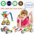 MOONTOY 11 in 1 STEM Toys for 4-8 Year Old Boys, Birthday Gifts Building Toys, Educational Blocks