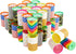 BLUE PANDA 48 Mini Kaleidoscope Style Prism Toys for Kids - Vintage-Style Retro Tubes, Bulk Birthday Party Favors