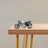 Welly Die Cast Motorcycle, Blue, Suzuki GSX-R750, 1:18 Scale