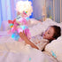 Girls,12'' Athoinsu Rainbow Musical Light up Unicorn Stuffed Animal Soft Furry Plush Toy with LED Night Lights