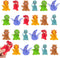 MAHMLOW 24Pack Dinosaur Sensory Fidget Stress Toys for Kids Classroom, Autism Calming Special