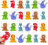 MAHMLOW 24Pack Dinosaur Sensory Fidget Stress Toys for Kids Classroom, Autism Calming Special