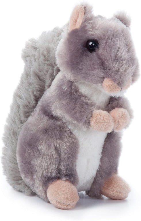 The Petting Zoo 6" Squirrel Plush Toy - Stuffed Animal Gifts for Kids, Wild Onez Babiez Wildlife