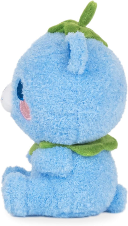 Cuddle Barn PlushGoals - Lil Series Bloo The Blueberry Bear, Kawaii Cute Blue Plush Toy, 6 inches