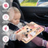 Potatomato Pink Montessori Wooden Busy Board Sensory Toy for Toddlers Educational Activity Board for Kids Fine Motor