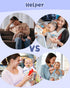 8 Pack, babygoal Baby Pacifier Clips Pacifier Holder Clips for Boys and Girls Fits Most Pacifier and Binkies-Neutral