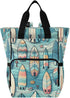 YANENDIE Colorful Surfboards Diaper Bag Backpack, Unisex Travel Baby Backpack Diaper Bags with