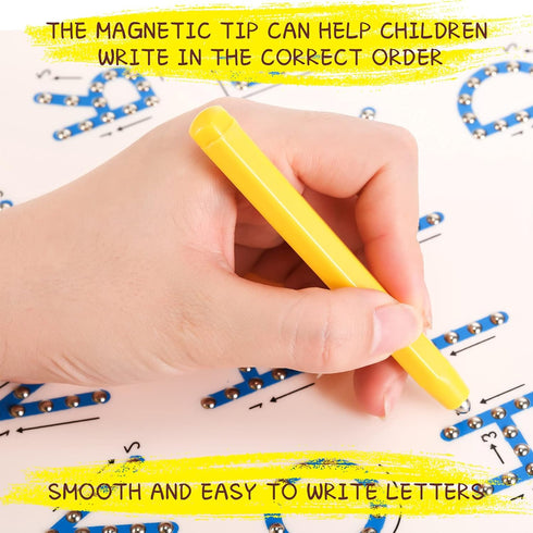 3 Pieces Replacement Stylus Magnetic Drawing Pen for Play Magnapad Magnetic Drawing Board Writing Tablet A to Z and