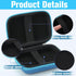 2 Sanwuta Pcs Travel Card Games Case Playing Card Case EVA Hard Protective Storage Carrying Bag for Classic Playing Box