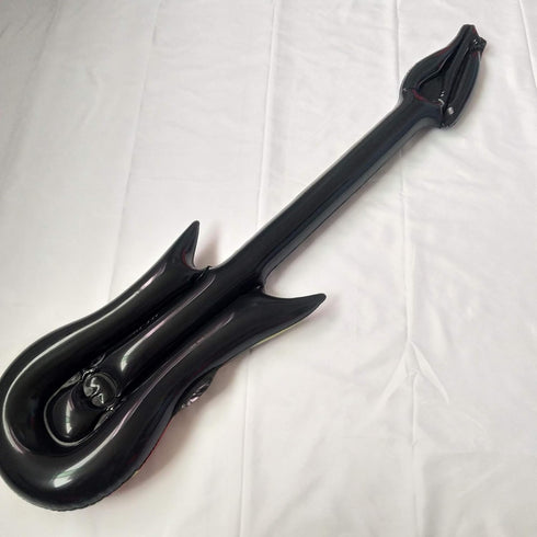 2 PCS Inflatable Flame Guitar for Kids, Stage Properties and Early Education Supplies