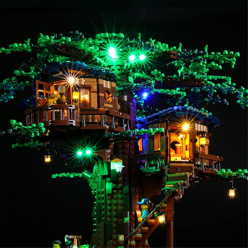 LIGHTAILING Light Set for Ideas Tree House Building Blocks Model - LED Light Kit Compatible with Lego 21318 (Model Not