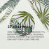 Fokongna Palm leaves Wet Bag Travel Wet Dry Bag Beach Bag Diaper Bag Wet Bag For Swimsuit Travel Makeup Bag Toiletry