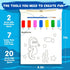 Paint with Water Coloring Books for Kids, Watercolor Painting Paper Activities for Boys & Girls Ages 3-8