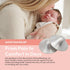999 Tendresse - Pure Silver Nursing Cups for Breastfeeding Pain Relief Cracked Nipple Shields Reusable Invisible Under