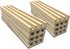 Yuanhe Wooden Domino Racks Set of 8, Domino Trays Holders Organizer for