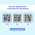 2nd Set (2-6 The Fidget Game SquishyLand in Rainbow Reef - Educational & Phonics Kindergarten Learning Activities