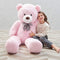 Misscindy Giant Teddy Bear Plush Stuffed Animal for Girlfriend or Kids, 47 inch, Pink