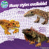 20" Gila Monster Stuffed Animal: Giant Black Dinosaur Plush Creature, Prehistoric Reptile Toy for Kids