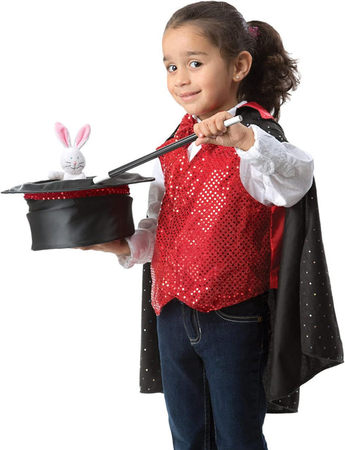 Magician Role Play Set Bundle with 1 Theme and M&D Scratch Fun Mini-Pad (08508)
