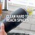 Set 2 Scotch-Brite Greener Clean Bottle & Straw Brush with Replaceable Bottle Brush Heads