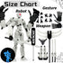 Binvin 8Inch T13 Figure,3D 13 Assembly Completed Action Printed Multi-Jointed Movable Toy Nova Action Figures Desktop